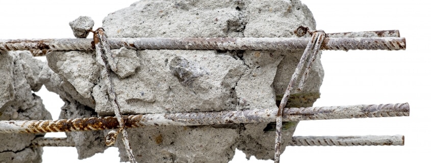 Démolition pilier en béton